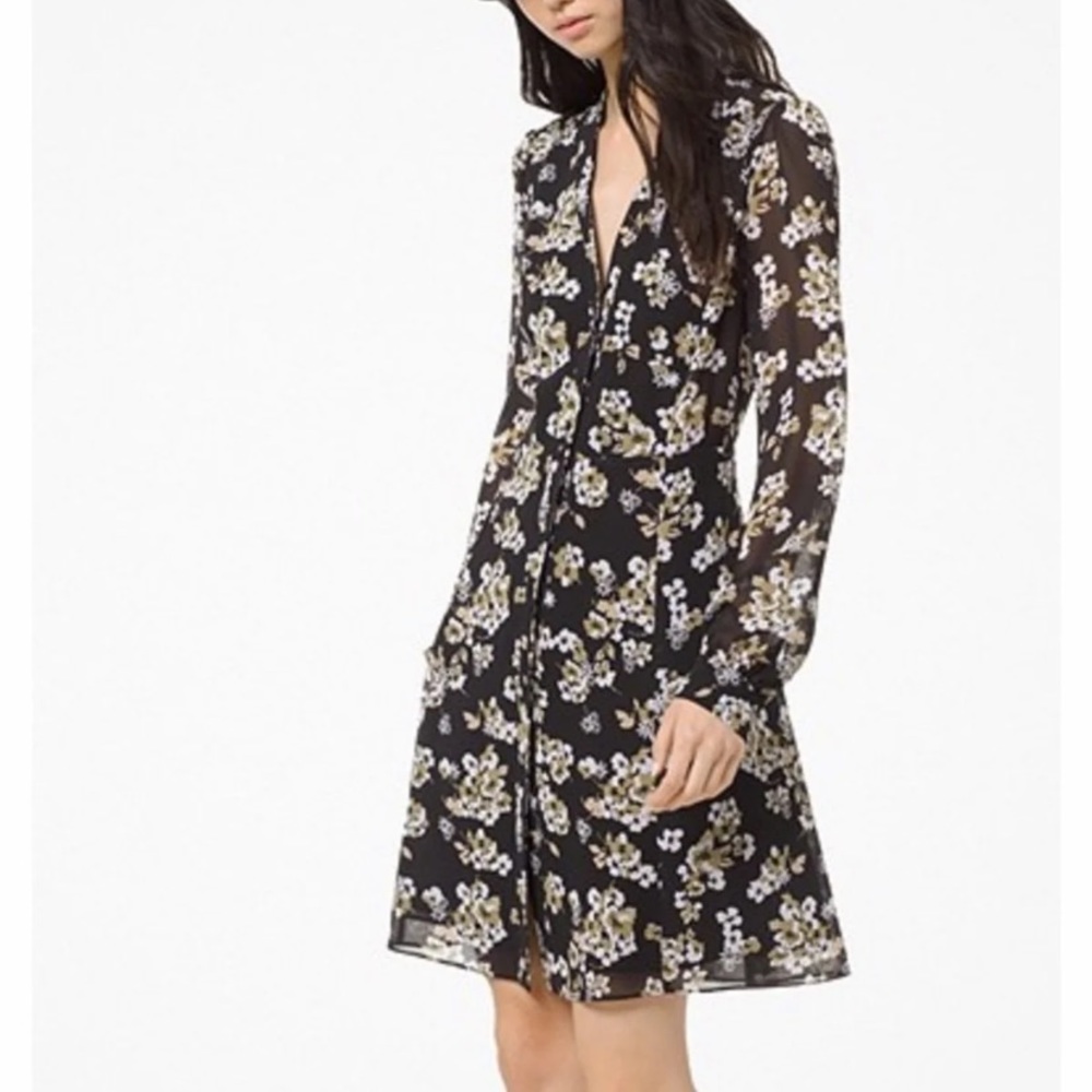 Michael Kors Georgette Shirt dress